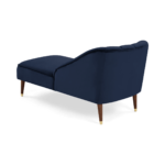 Margot Right Hand Facing Chaise Longue, Imperial Blue Velvet