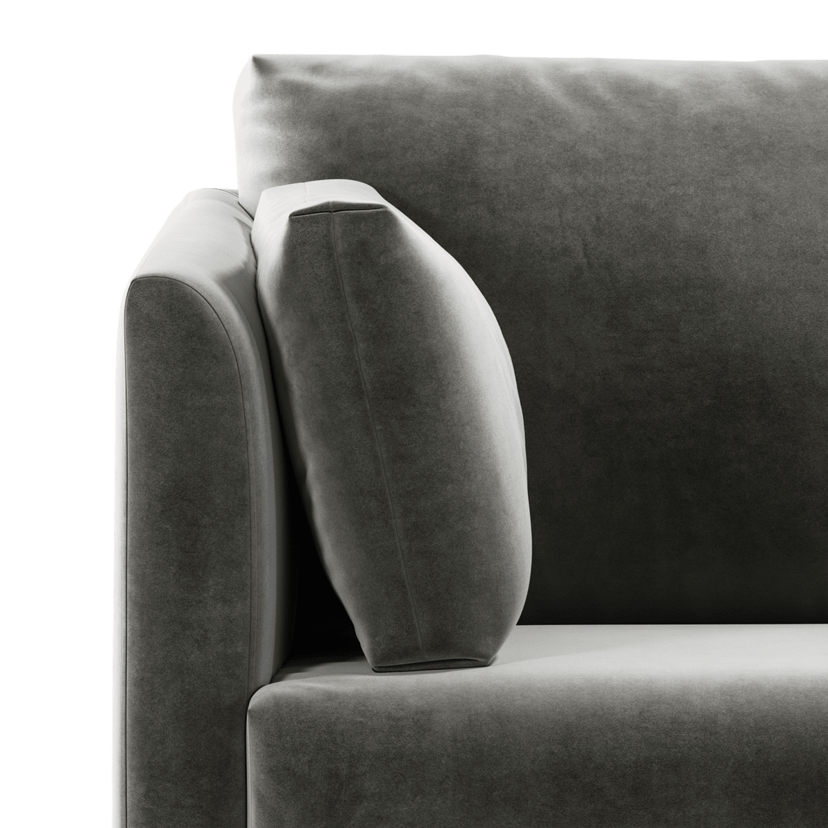 Milner Right Hand Facing Corner Storage Sofa Bed with Memory Foam