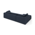 Mogen Left Hand Facing Chaise End Sofa Bed with Storage, Storm Blue