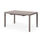 Nardi 6-8 Seat Extending Dining Table, Light Grey Aluminium