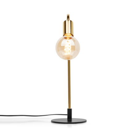 Octavia Table Lamp, Brass
