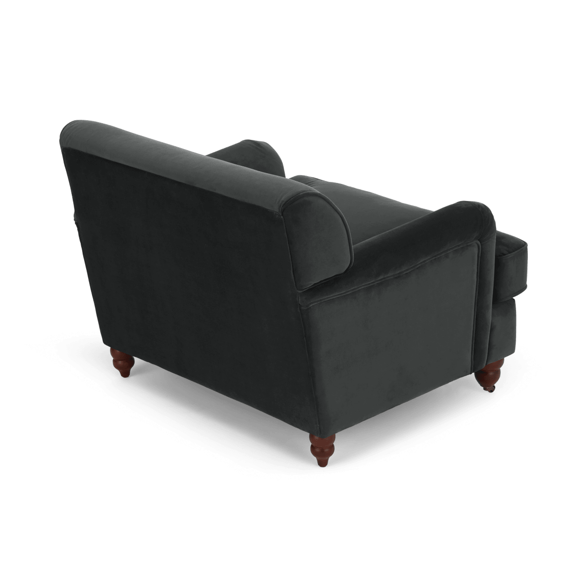 Orson Armchair, Midnight Grey Velvet • Sofas Etc