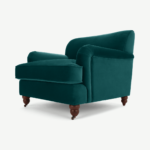Orson Armchair, Seafoam Blue Velvet
