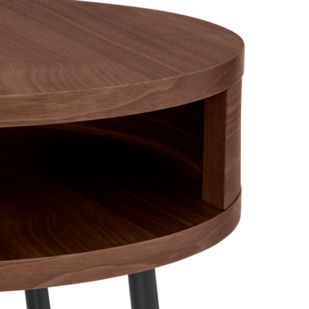 Pendelbury Side Table, Walnut