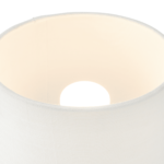 Rita Bedside Table Lamp, Black Marble & Brass