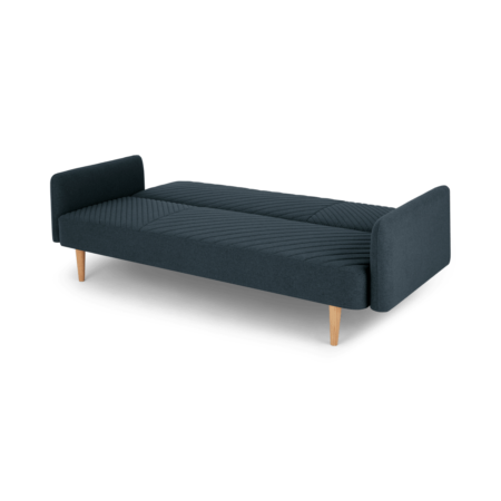 Ryson Click Clack Sofa Bed with Arms, Aegean Blue