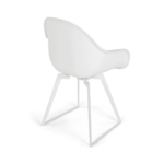 Set of 2 Boone Dining Chairs, White