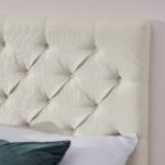 Skye King Size bed with Drawer Storage, Oatmeal Weave