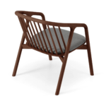 Tacoma Accent Armchair, Walnut