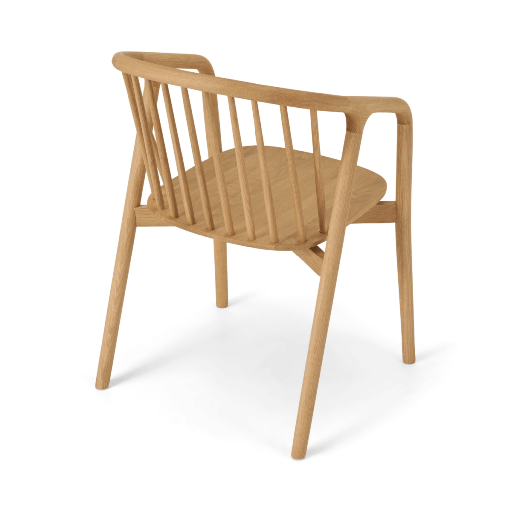 Carver Dining Chair, Oak • Sofas Etc