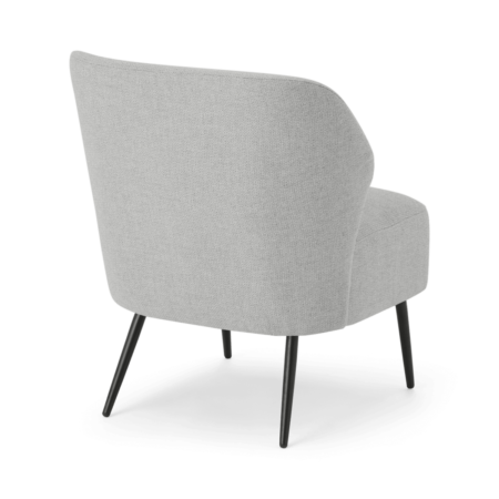 Topeka Accent Armchair, Luna Grey Weave