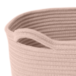 Toro Set of 2 Large Storage Baskets with Handles, Pink