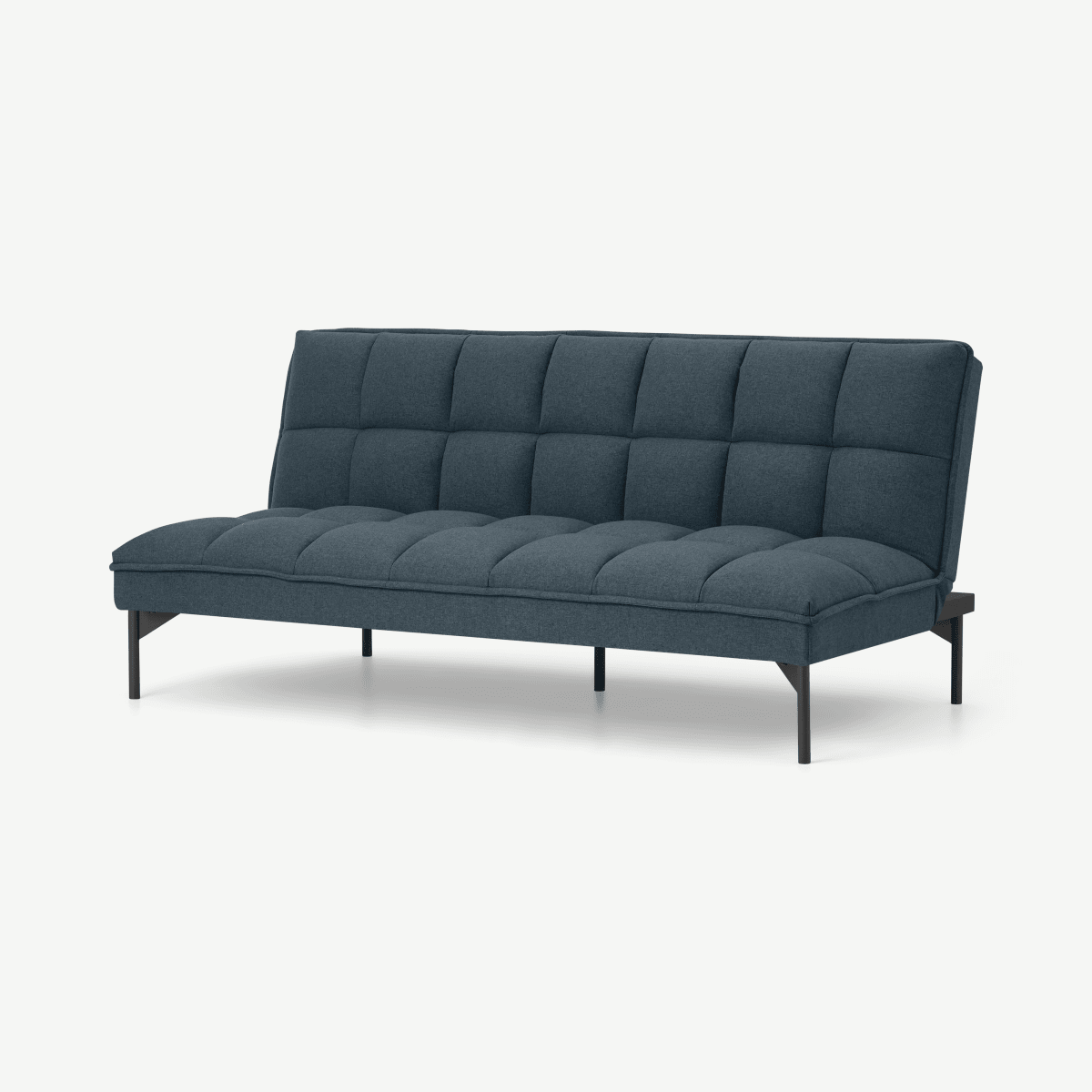 Hallie Click Clack Sofa Bed, Aegean Blue • Sofas Etc