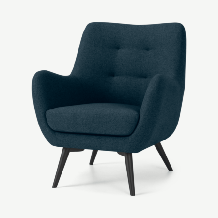 Hilda Accent Armchair, Aegean Blue