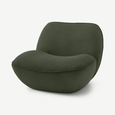 Sete Accent Armchair, Sage Corduroy Velvet