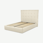 Lamas Double Ottoman Storage Bed, Putty Cotton
