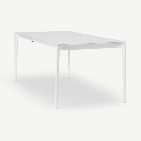 Tandil 8-12 Seat Extending Dining Table, White