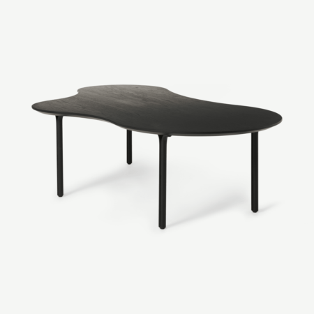 Zaragoza Coffee Table, Charcoal Black