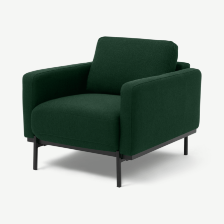 Jarrod Armchair, Forest Green Weave