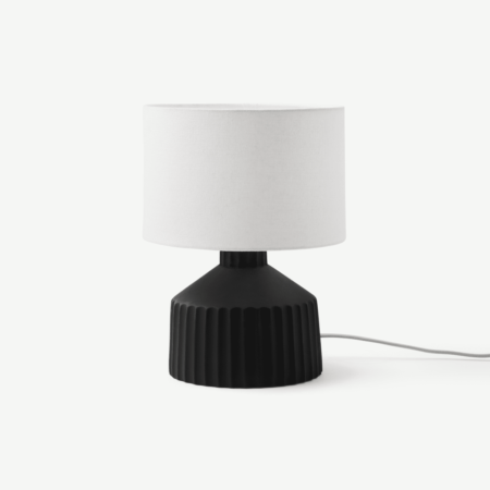 Kae Table Lamp, Small, Black
