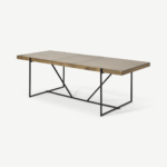 Morland 6-8 Seat Extending Dining Table, Mango Wood