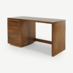 Anderson Desk, Mango Wood & Brass
