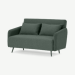 Hettie Small Sofa Bed, Woodland Green