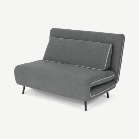 Kahlo Double Seat Sofa Bed, Salt Grey