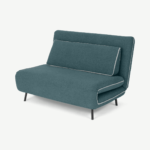 Kahlo Double Seat Sofa Bed, Sherbet Blue