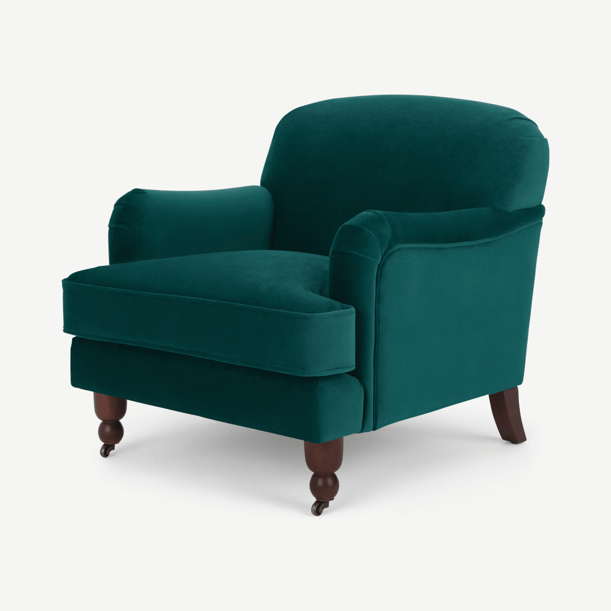 Orson Seater Orson Armchair Seafoam Blue Velvet Etta Avenue Cobb