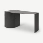 Romer Wide Storage Desk, Gunmetal