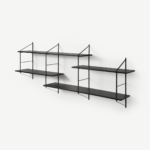 Belfast Shelving Unit, Large, Black