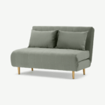 Bessie Small Sofa Bed, Sage Green Velvet