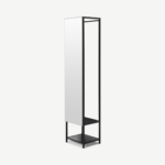 Seta Full-Length Storage Mirror, Black