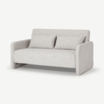 Vinnie Large Double Sofa Bed, Ecru Loop Textured Boucle